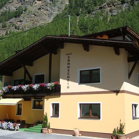 Haus Sonnschein Bed & Breakfast Solden Luaran gambar